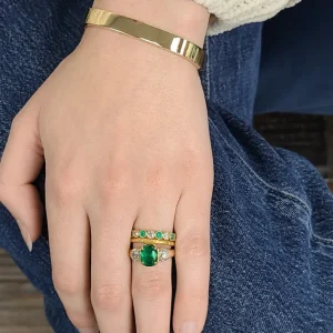 ALEX BANGLE>SINGLE STONE Fashion