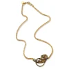 ALEXANDRIA SERPENT NECKLACE>SINGLE STONE Fashion