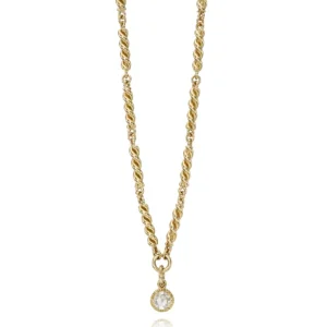 ARIELLE DROP NECKLACE>SINGLE STONE Fashion
