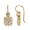 COBBLESTONE DOUBLE DROP EARRINGS>SINGLE STONE Online
