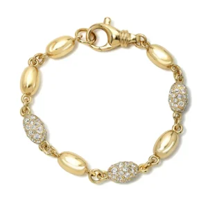 DOROTHY LUXE BRACELET, COBBLESTONE>SINGLE STONE Clearance