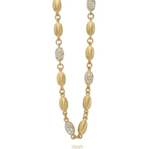 DOROTHY LUXE NECKLACE, COBBLESTONE>SINGLE STONE Hot