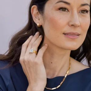 ELENI HUGGIES>SINGLE STONE Fashion