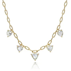 FIVE STONE CAILYN NECKLACE>SINGLE STONE Clearance