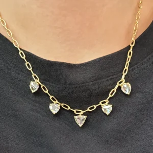 FIVE STONE CAILYN NECKLACE>SINGLE STONE Clearance