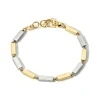 GIANA BRACELET - TWO TONE>SINGLE STONE Outlet