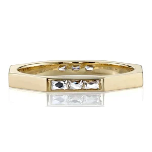 JACQUELINE SMALL HALF FRENCH>SINGLE STONE Fashion