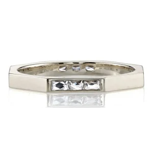 JACQUELINE SMALL HALF FRENCH>SINGLE STONE Fashion