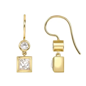 KARINA DOUBLE DROPS>SINGLE STONE Discount