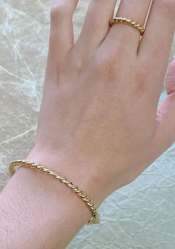 LARA BANGLE>SINGLE STONE Sale