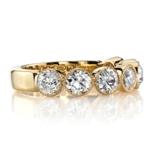 LARGE GABBY HALF BAND>SINGLE STONE Discount