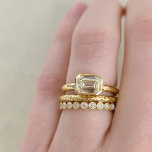 LARGE JANE - 22K>SINGLE STONE Hot