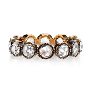 LARGE ROSE CUT GABBY>SINGLE STONE Outlet