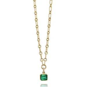 LEAH DROP NECKLACE>SINGLE STONE Sale