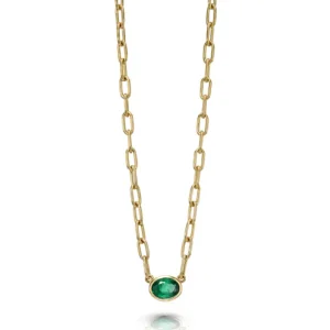 LEAH NECKLACE>SINGLE STONE Online