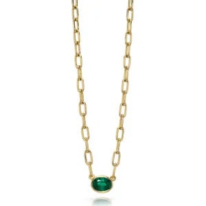 LEAH NECKLACE>SINGLE STONE Sale