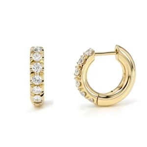 LEDA DIAMOND HUGGIES>SINGLE STONE Hot