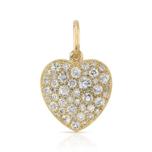 MEDIUM COBBLESTONE HEART>SINGLE STONE Online