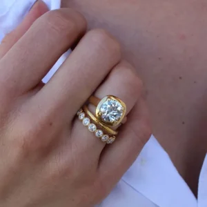 MEDIUM GABBY>SINGLE STONE Clearance