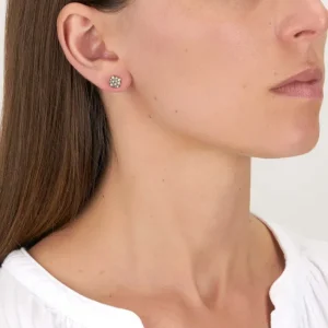 MINI SQUARE COBBLESTONE STUDS>SINGLE STONE Online