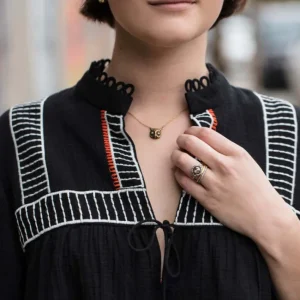 OWL PENDANT NECKLACE>SINGLE STONE Discount