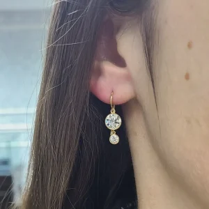 PALOMA DOUBLE DROPS>SINGLE STONE New