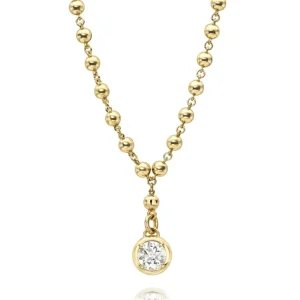 RANDI DROP NECKLACE>SINGLE STONE Online