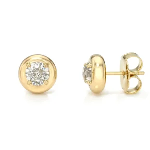 RANDI STUDS>SINGLE STONE New