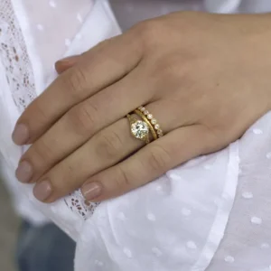 SMALL GABBY>SINGLE STONE Clearance