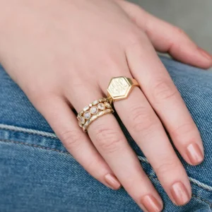 SMALL JULIA>SINGLE STONE Fashion