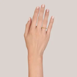 SMALL ROSE CUT GABBY>SINGLE STONE Sale