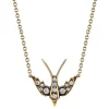 SMALL SWALLOW NECKLACE>SINGLE STONE Clearance