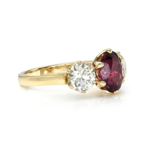 THREE STONE GIA>SINGLE STONE Hot