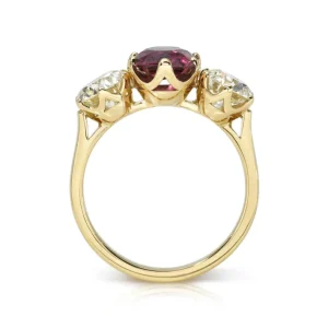 THREE STONE GIA>SINGLE STONE Hot